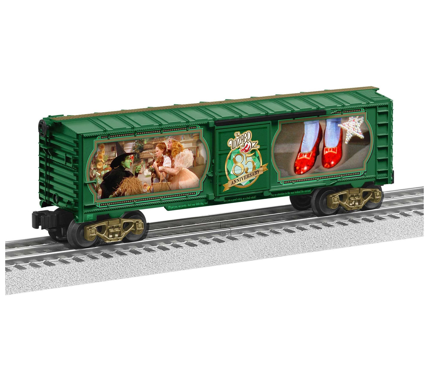 Lionel Wizard of Oz 85th Anniversary Illuminated Boxcar
