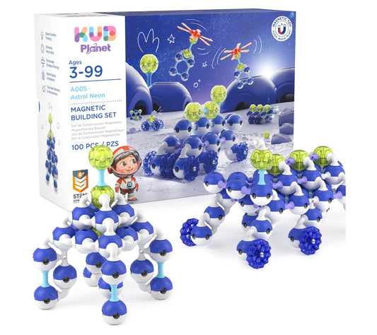 KUB Planet Magnetic Building Set Magnetic Blocks Set 100pc