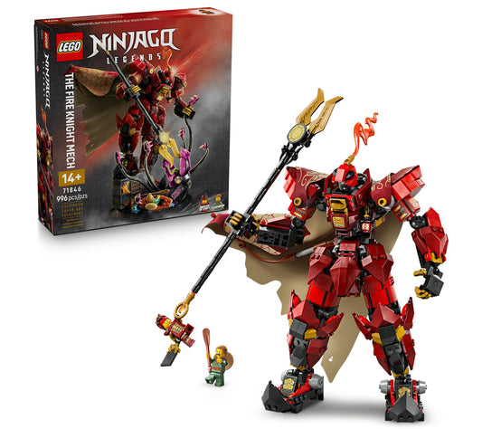 LEGO NINJAGO The Fire Knight Mech Building Kit