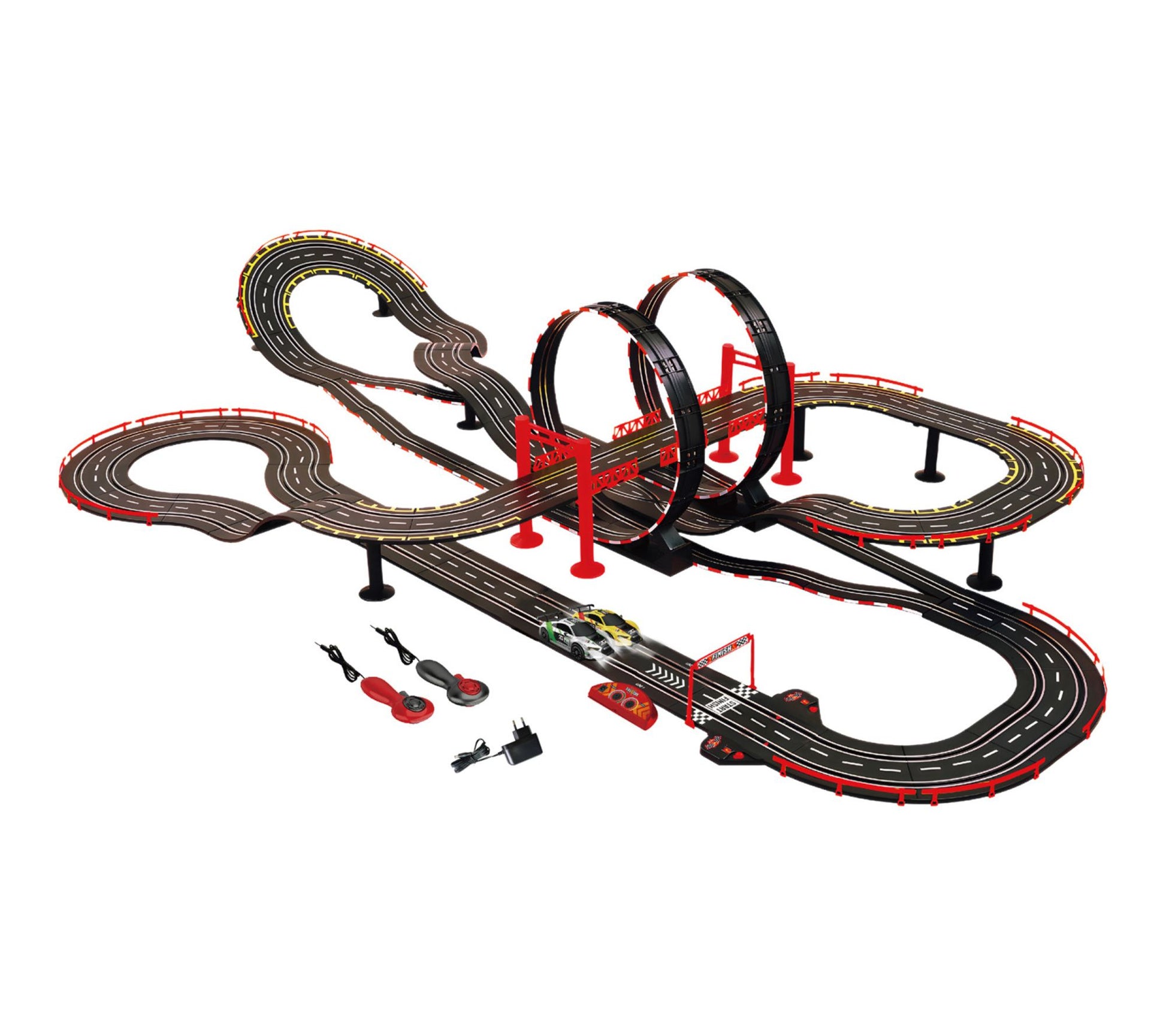 RaceXCale: Mega Loop Racer - Slot Car Track Electric Toy Set