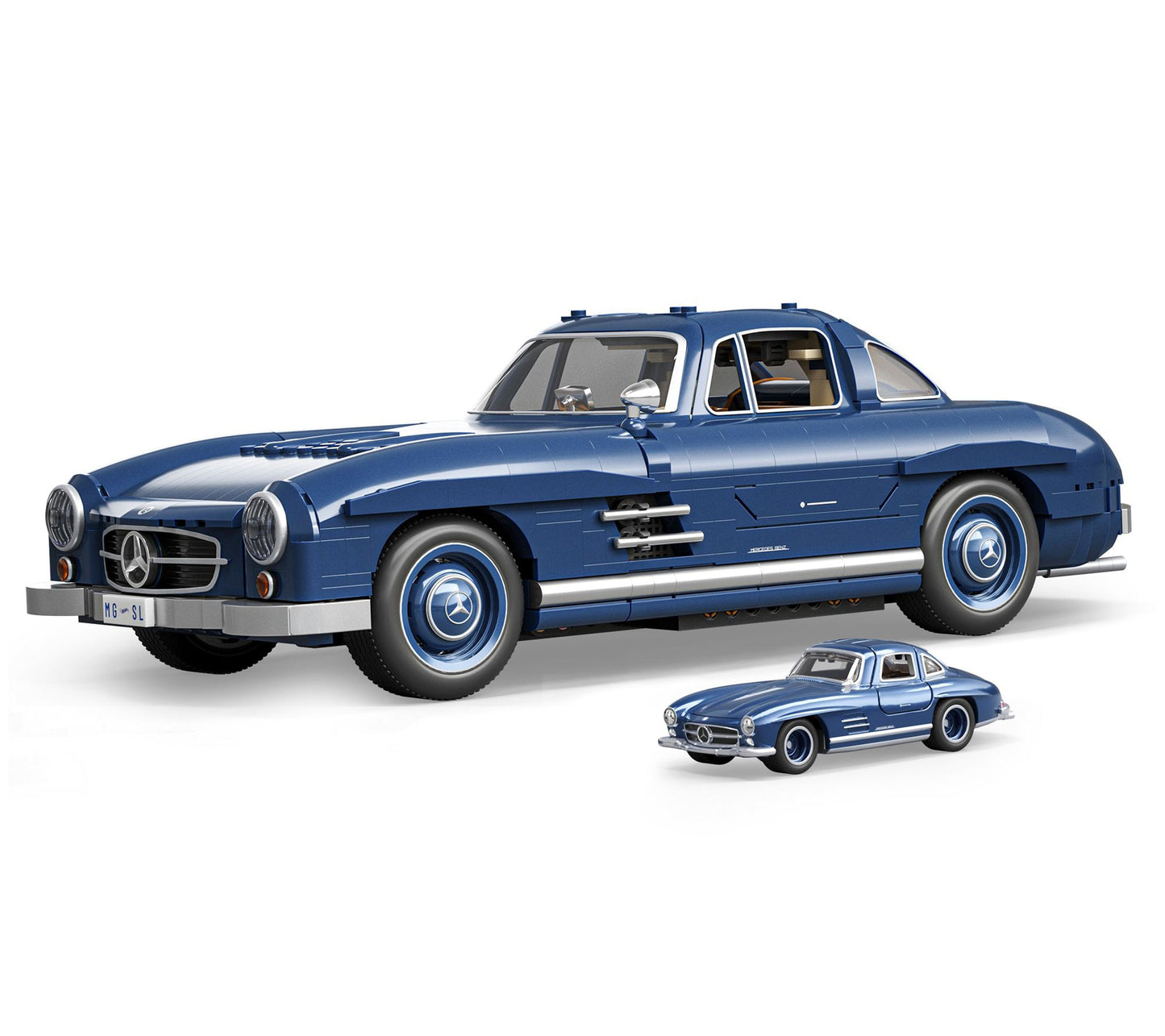 Mattel Brick Shop Hot Wheels Mercedes-Benz 300 SL