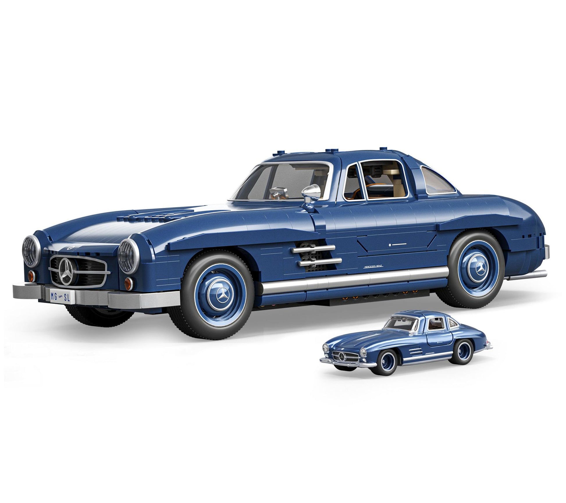 Mattel Brick Shop Hot Wheels Mercedes-Benz 300 SL