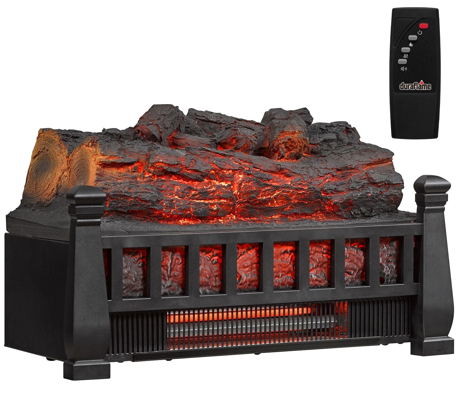 Duraflame Infrared Pine Log Insert Heater with Crackle Sound
