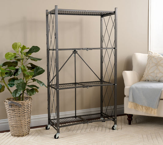 Pop-It 4 Tier Collapsible Wire Rack