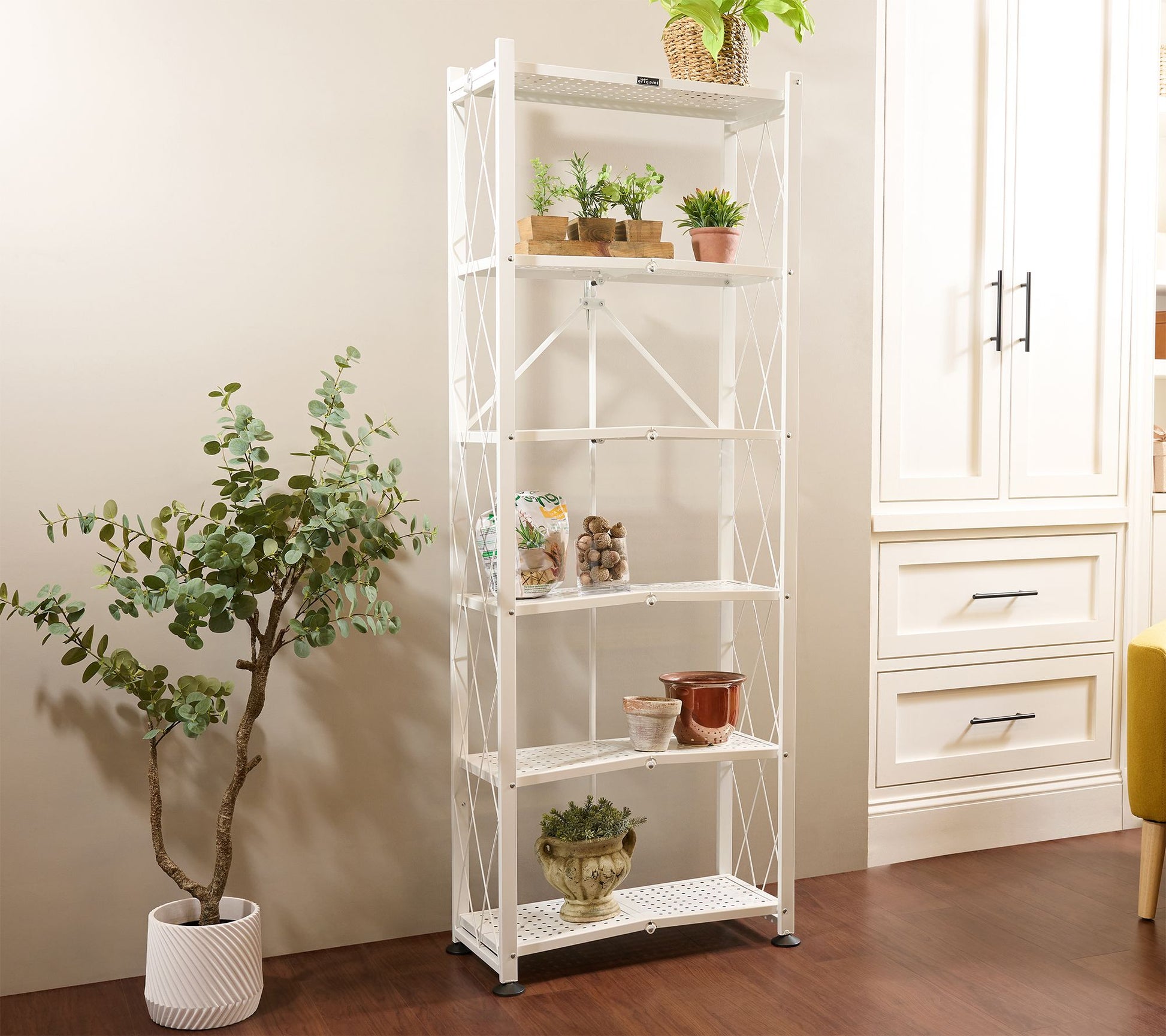 Pop-It Collapsible 6 Tier Bookshelf
